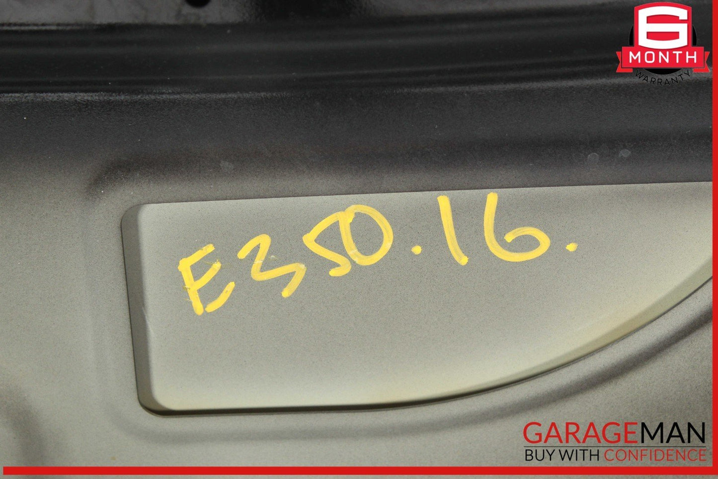 10-16 Mercedes W212 E350 E400 Sedan Rear Trunk Lid Deck Shell Panel Black OEM