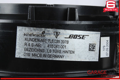 03-10 Porsche Cayenne 955 957 Bose Rear Left & Right Side Door Speaker Set OEM