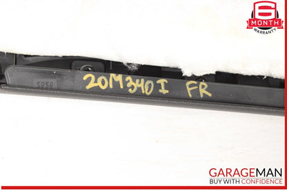 19-24 BMW M340i 330i G20 Front Right Passenger Side Door Cover Panel Black OEM