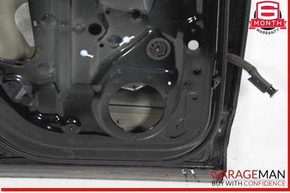 17-19 Audi Q7 Rear Left Driver Side Door Shell Black OEM
