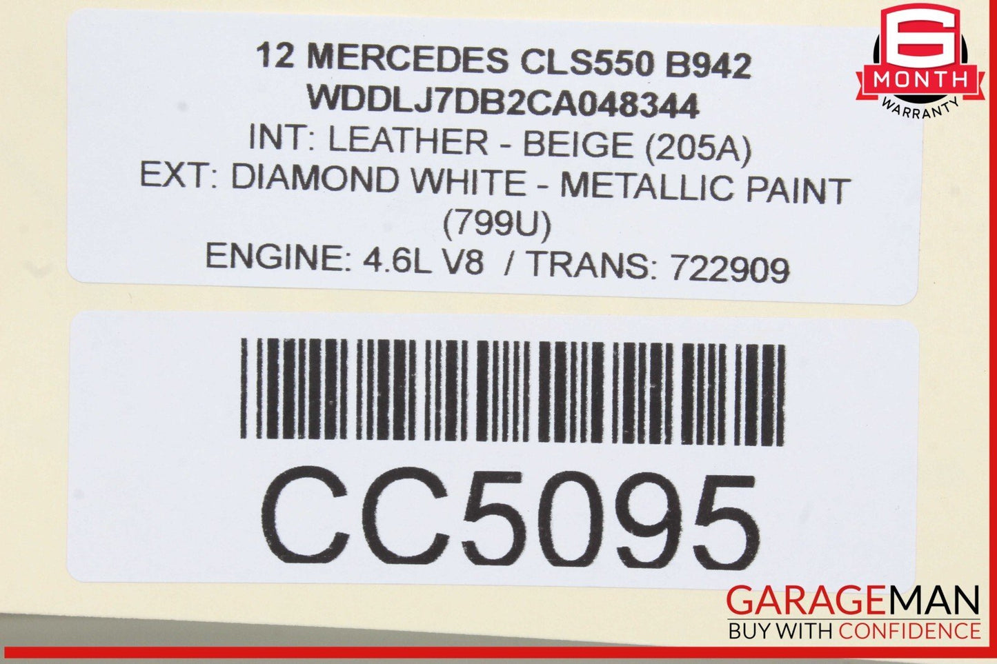 12-18 Mercedes W218 CLS550 Sunroof Sun Roof Frame Motor Glass Sunshade Assy OEM