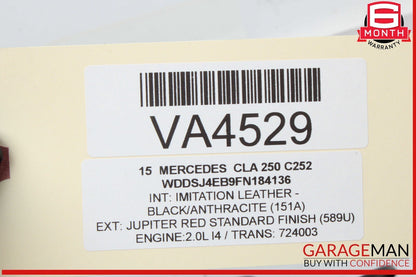 14-19 Mercedes W117 CLA250 Rear Right Wheel Spindle Knuckle Hub OEM