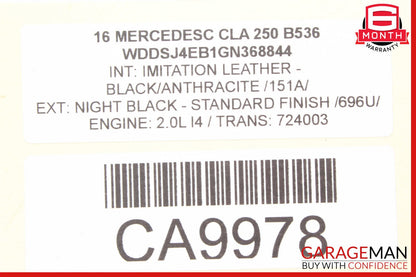 14-19 Mercedes W117 CLA250 Front Right & Left Side Brake Caliper Calipers Set