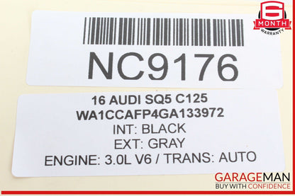 09-17 Audi SQ5 Q5 Front Left and Front Right Hood Support Strut Lift Cylinder