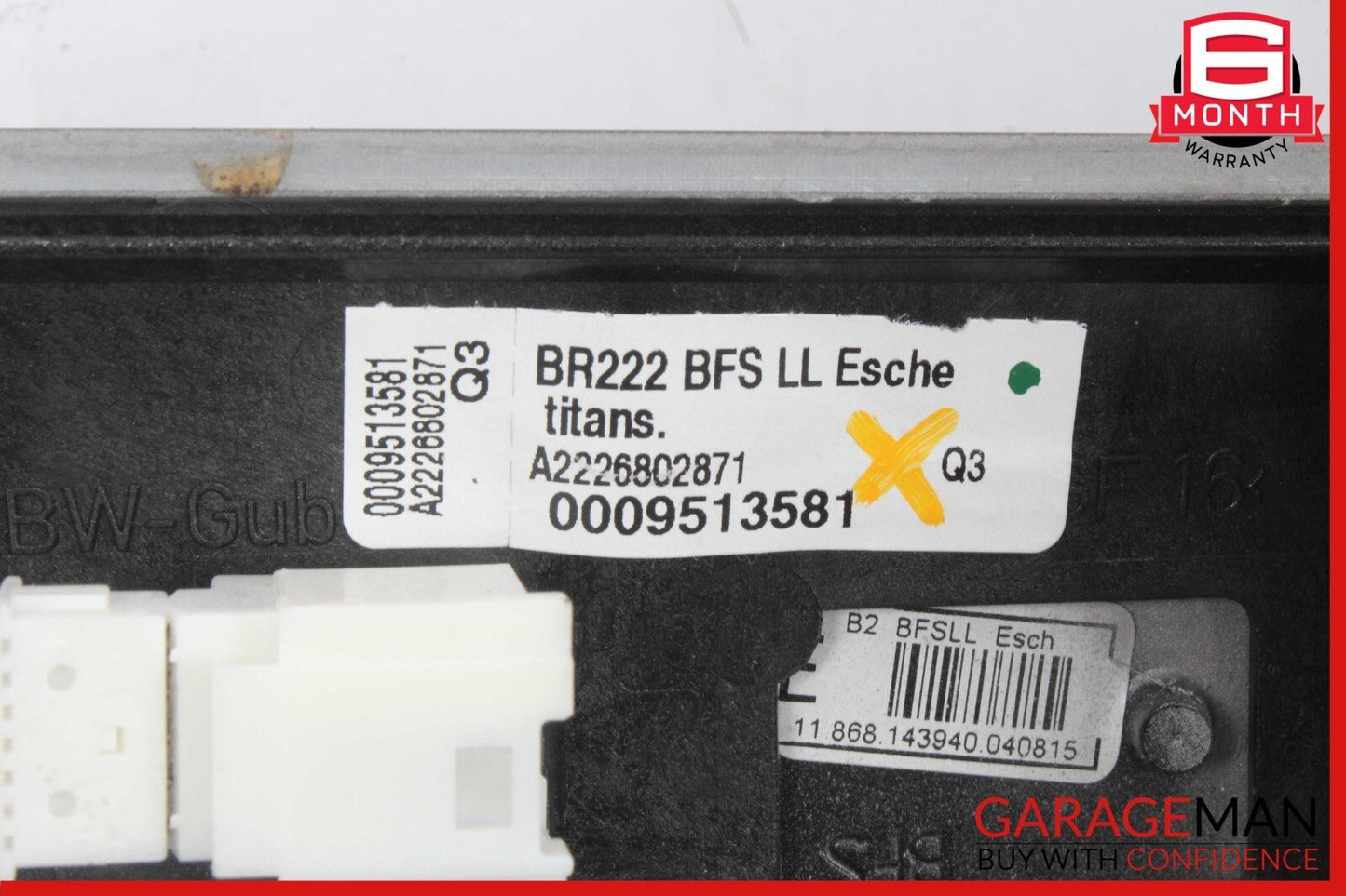 14-17 Mercedes W222 S550 S600 S63 AMG Front Dashboard Air Vent Panel Trim OEM