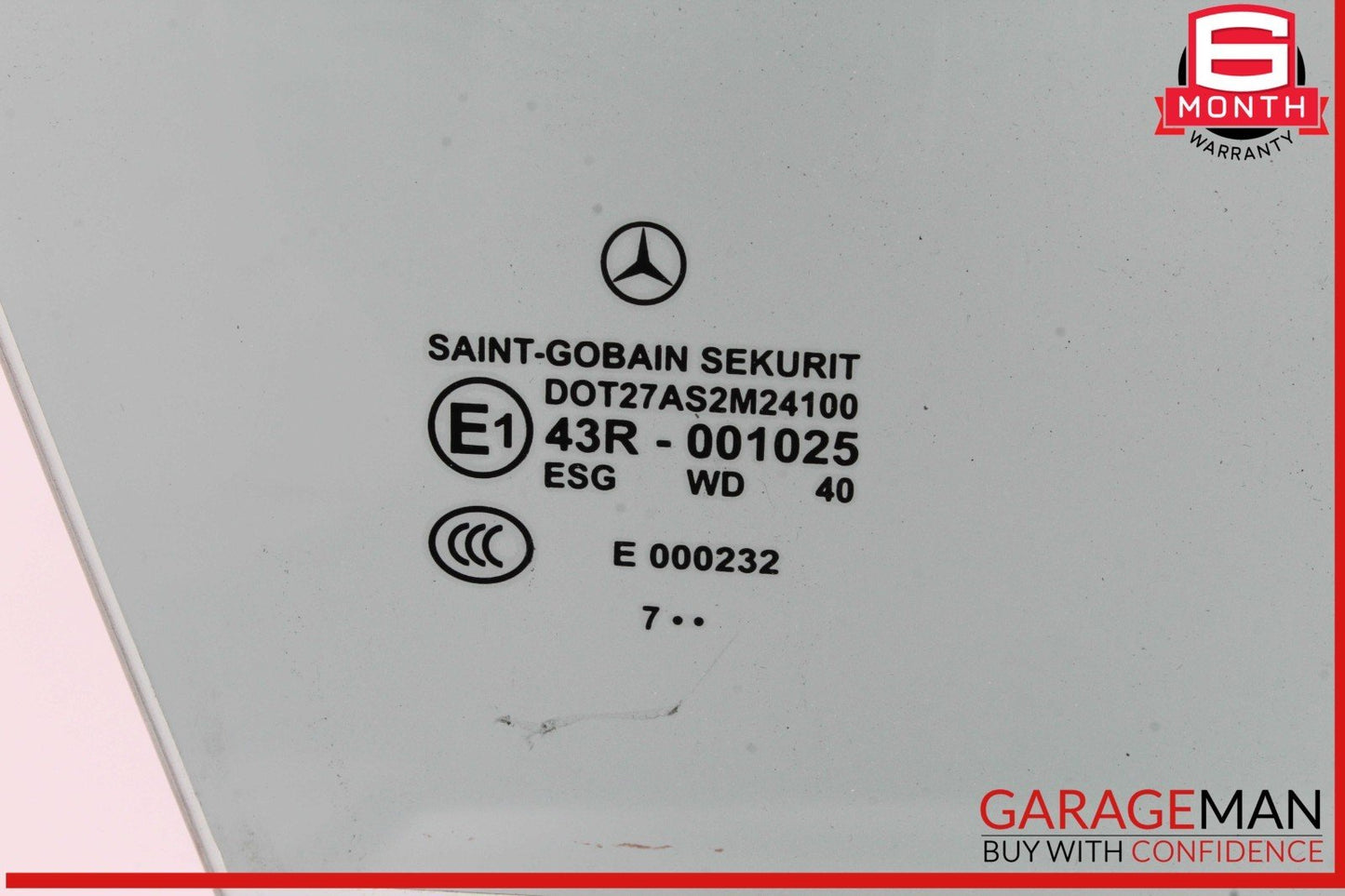 05-11 Mercedes R171 SLK300 SLK280 Front Right Side Door Window Auto Glass OEM
