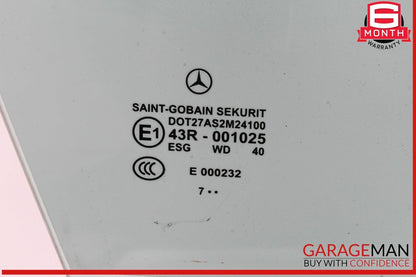 05-11 Mercedes R171 SLK300 SLK280 Front Right Side Door Window Auto Glass OEM