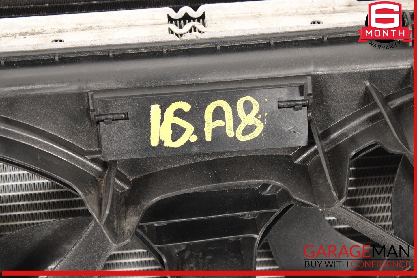 12-18 Audi A8 A7 Engine Cooling Radiator w/ Fan Assembly OEM