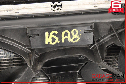 12-18 Audi A8 A7 Engine Cooling Radiator w/ Fan Assembly OEM