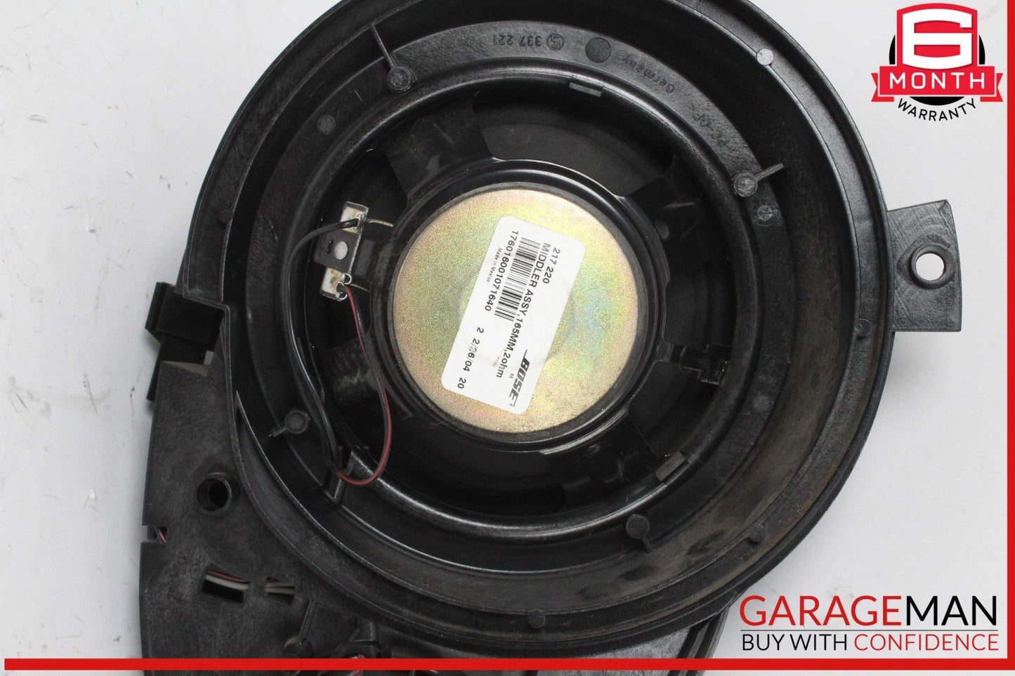 03-08 Mercedes R230 SL500 SL55 Left & Right Side Door Audio Speakers Set Bose