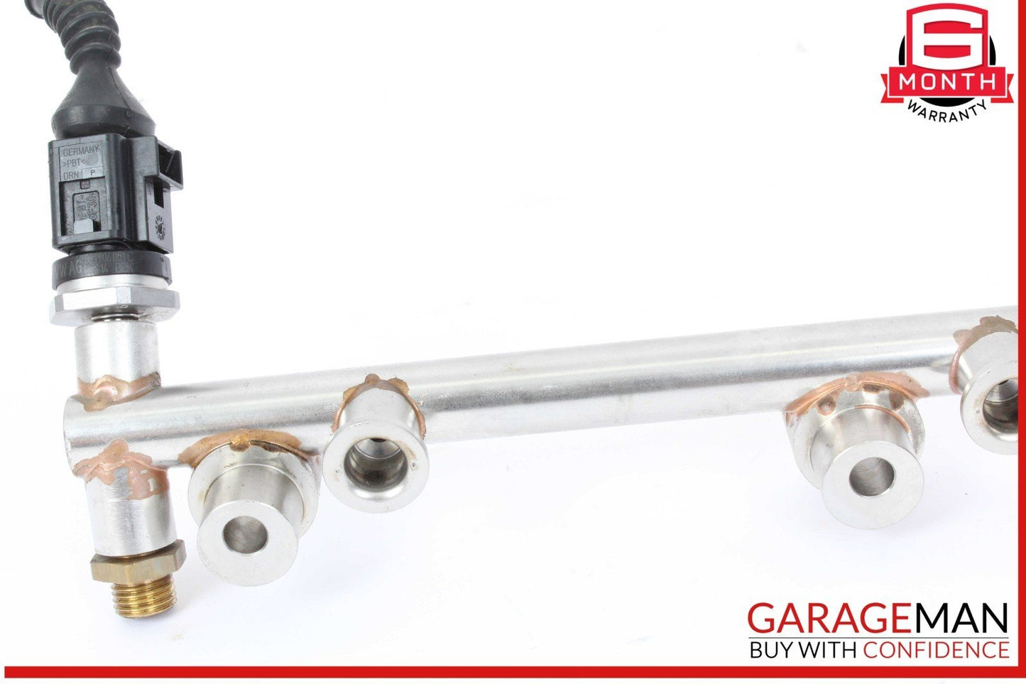 09-16 Porsche Cayenne 958 Audi S4 Lower Fuel Injector Rail 03H133317P OEM