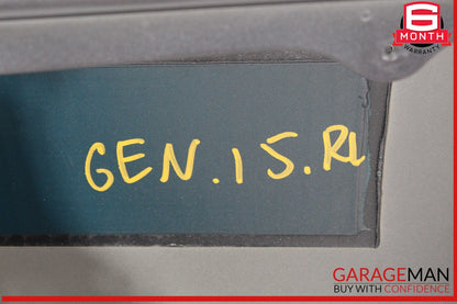 15-20 Genesis G80 Rear Left Driver Side Exterior Door Shell Frame Panel OEM