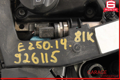 14-16 Mercedes W212 E250 Bluetec 2.1L Complete Engine Motor Block Assy OEM 81k