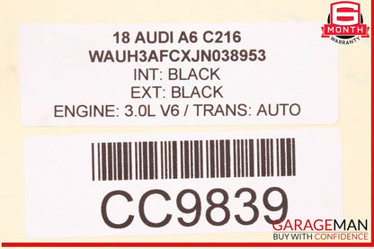 12-18 Audi A6 A7 Front Stabilizer Sway Bar 4G0411309 OEM