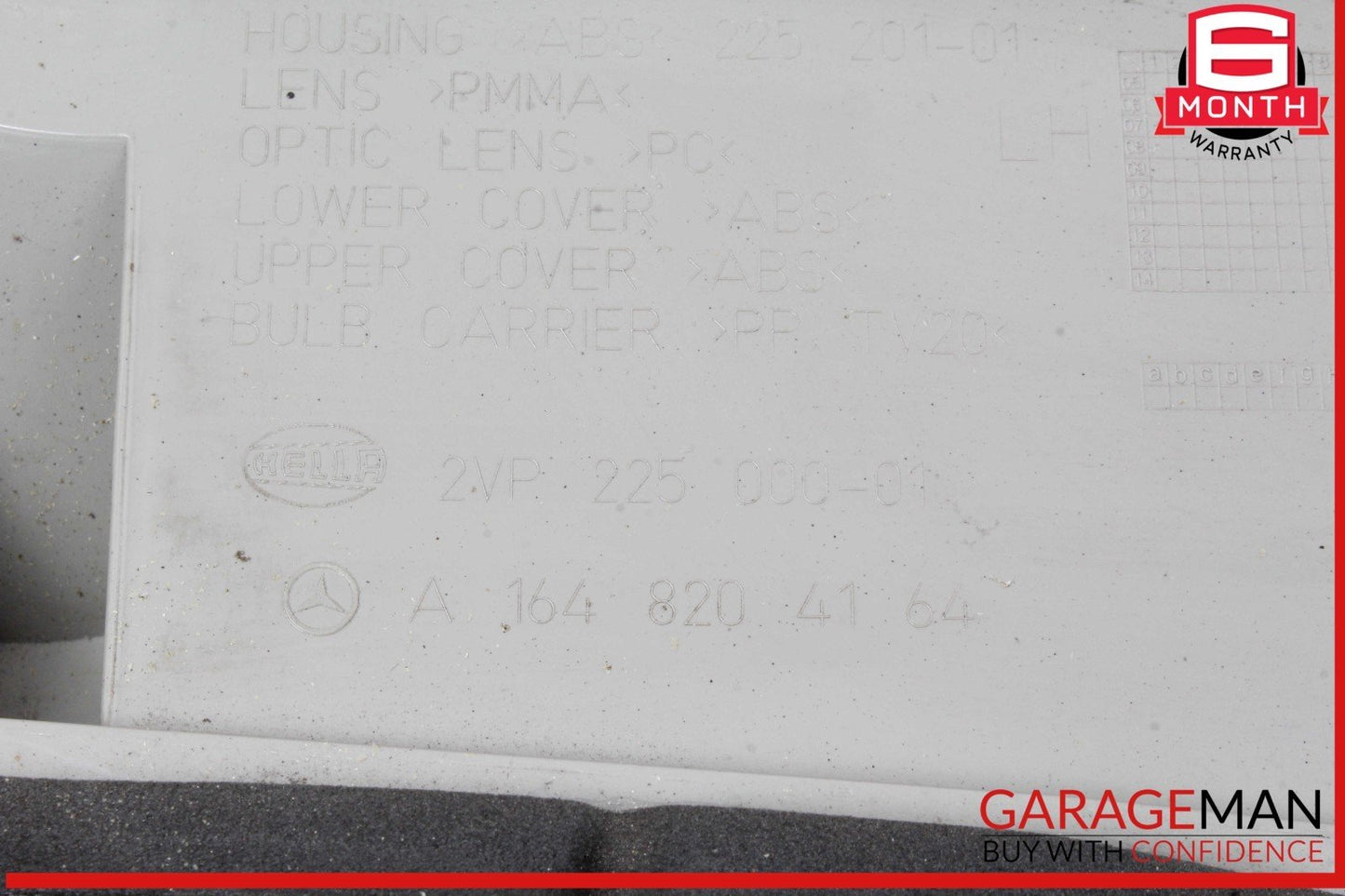 07-09 Mercedes X164 GL550 GL450 Rear Left Driver Side Tail Light Lamp OEM