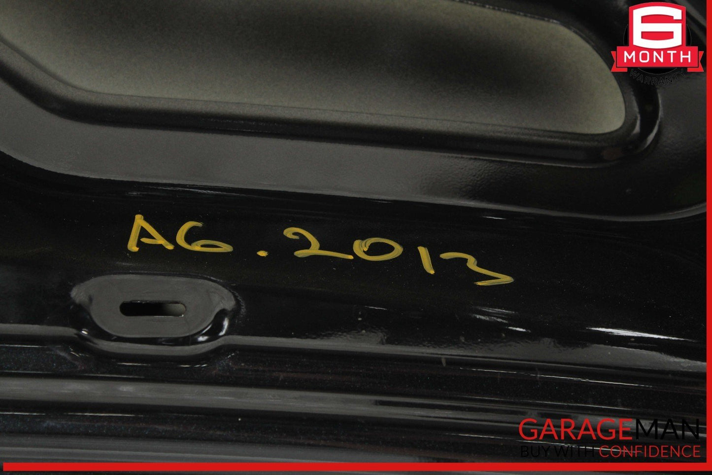 12-18 Audi A6 Rear Trunk Lid Deck Shell Panel Black OEM
