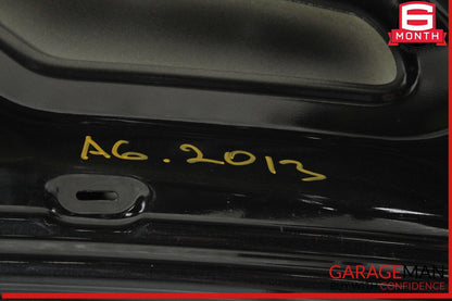12-18 Audi A6 Rear Trunk Lid Deck Shell Panel Black OEM