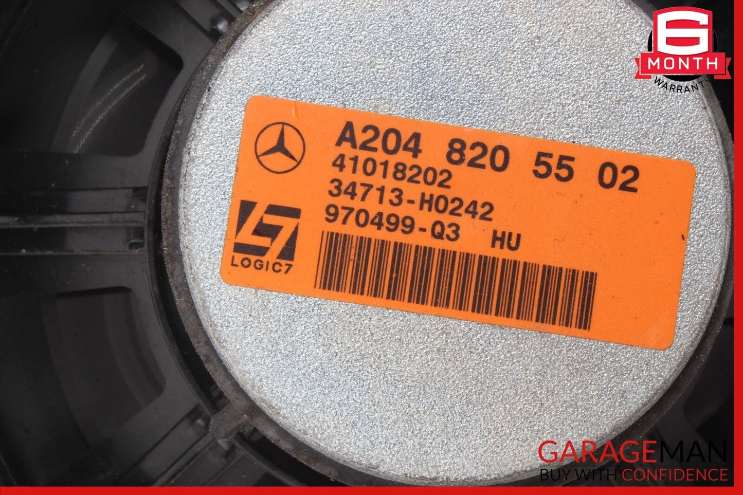 08-18 Mercedes W218 CLS500 C300 Front Door Audio Speaker Logic 7 Set of 2 Pc OEM