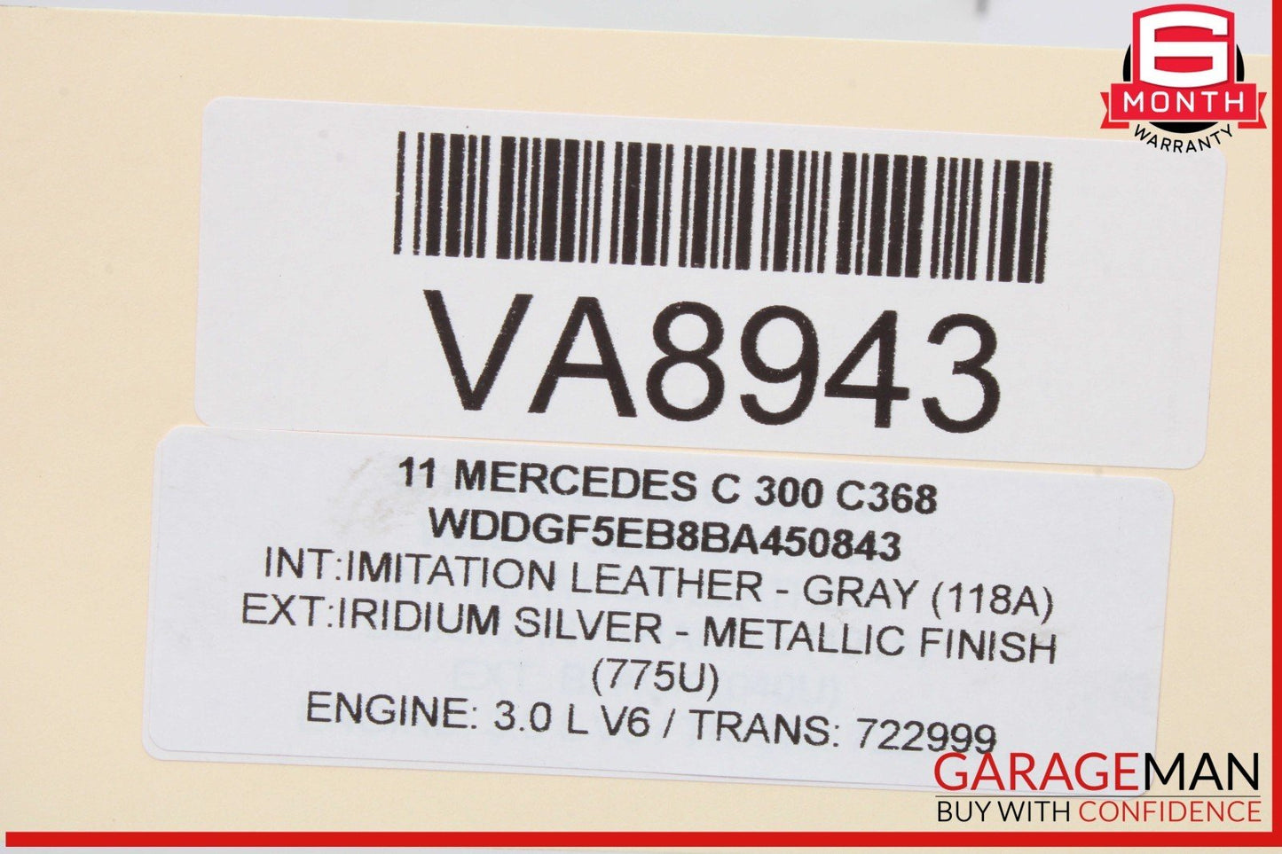 08-20 Mercedes W204 C300 Front Right Side Spindle Knuckle Wheel Hub Bearing OEM