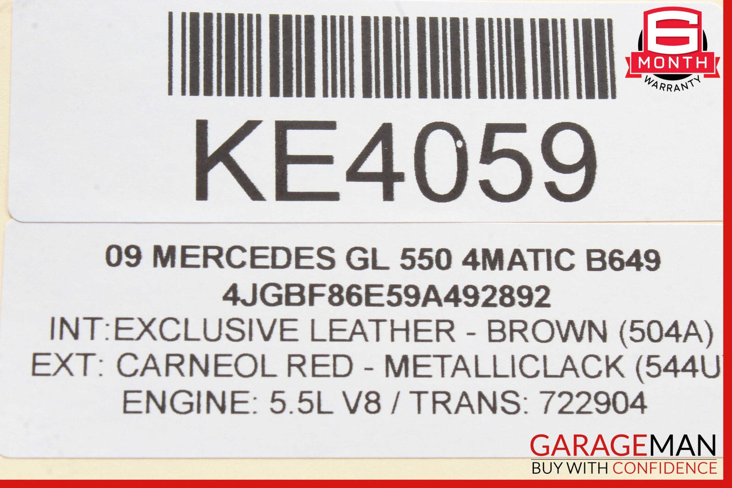 06-13 Mercedes X164 GL550 GLK350 Power Inverter Module Unit 2049820020 OEM