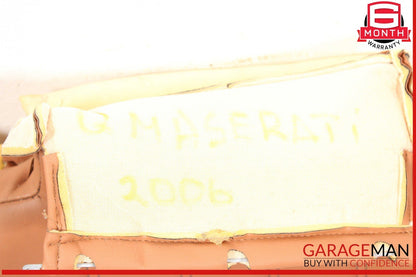 03-08 Maserati Quattroporte M139 Rear Right Side Lower Bottom Seat Cushion OEM