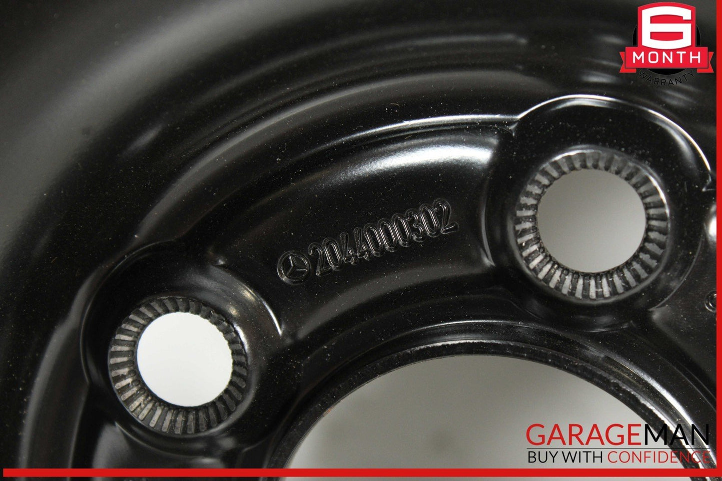 08-14 Mercedes W204 C250 C300 Emergency Spare Tire Donut Wheel Rim 125 90 16"