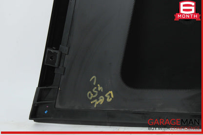 13-19 Mercedes X166 GL450 GLS550 Rear Left Side Quarter Window Glass Trim Assy