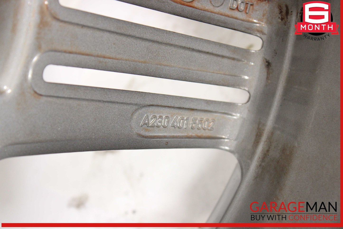 09-12 Mercedes R230 SL550 AMG Rear Wheel Rim 9.5Jx19H2 ET31 OEM