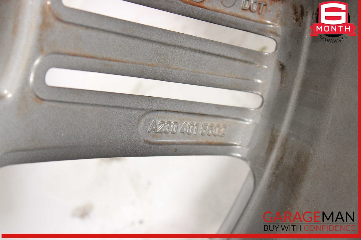 09-12 Mercedes R230 SL550 AMG Rear Wheel Rim 9.5Jx19H2 ET31 OEM