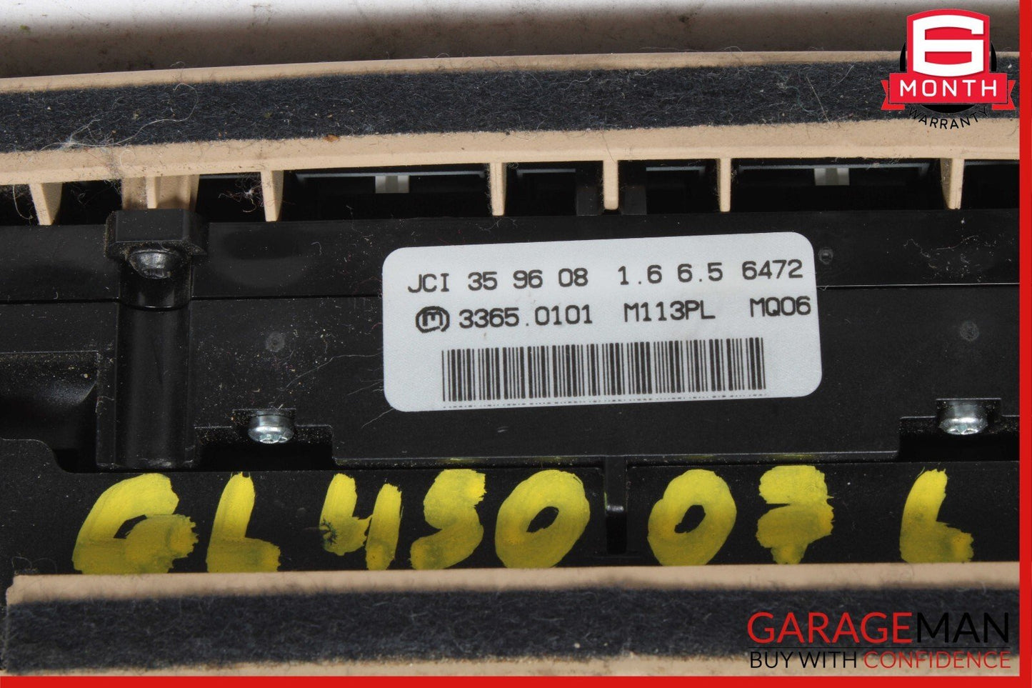 06-10 Mercedes X164 GL450 ML350 Headrest Screen Monitor Display OEM