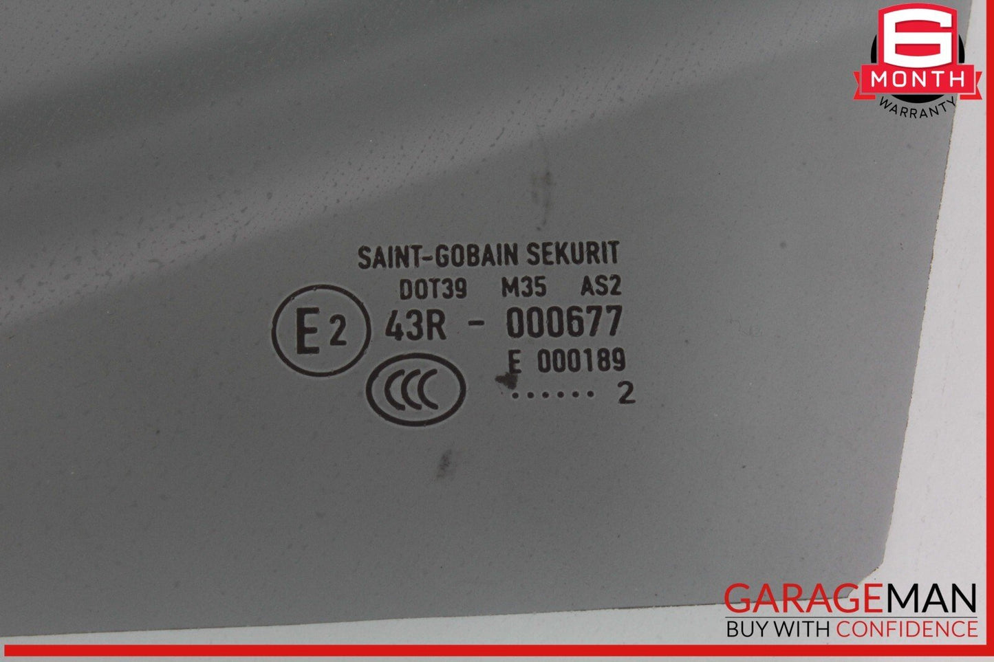 11-18 Porsche Cayenne S 958 Front Left Driver Side Door Window Glass OEM