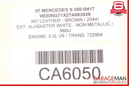 07-14 Mercedes W221 S550 CL550 Front Left Wheel Carrier Spindle Knuckle Hub OEM