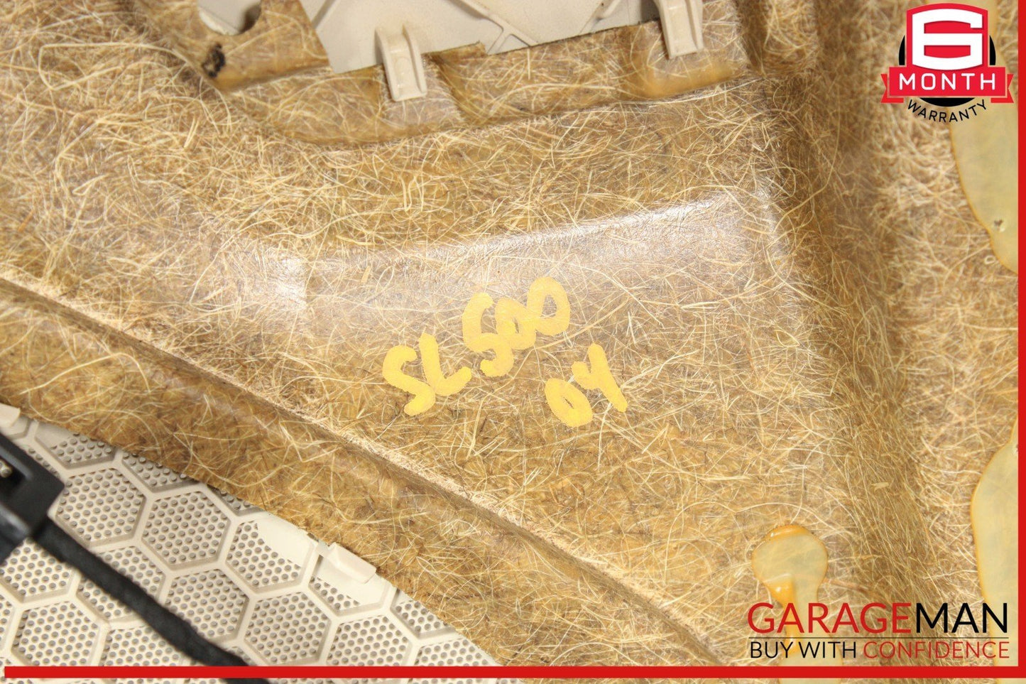 03-06 Mercedes R230 SL500 SL55 AMG Front Right Interior Door Panel Beige OEM