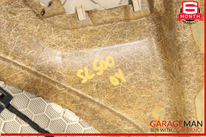 03-06 Mercedes R230 SL500 SL55 AMG Front Right Interior Door Panel Beige OEM