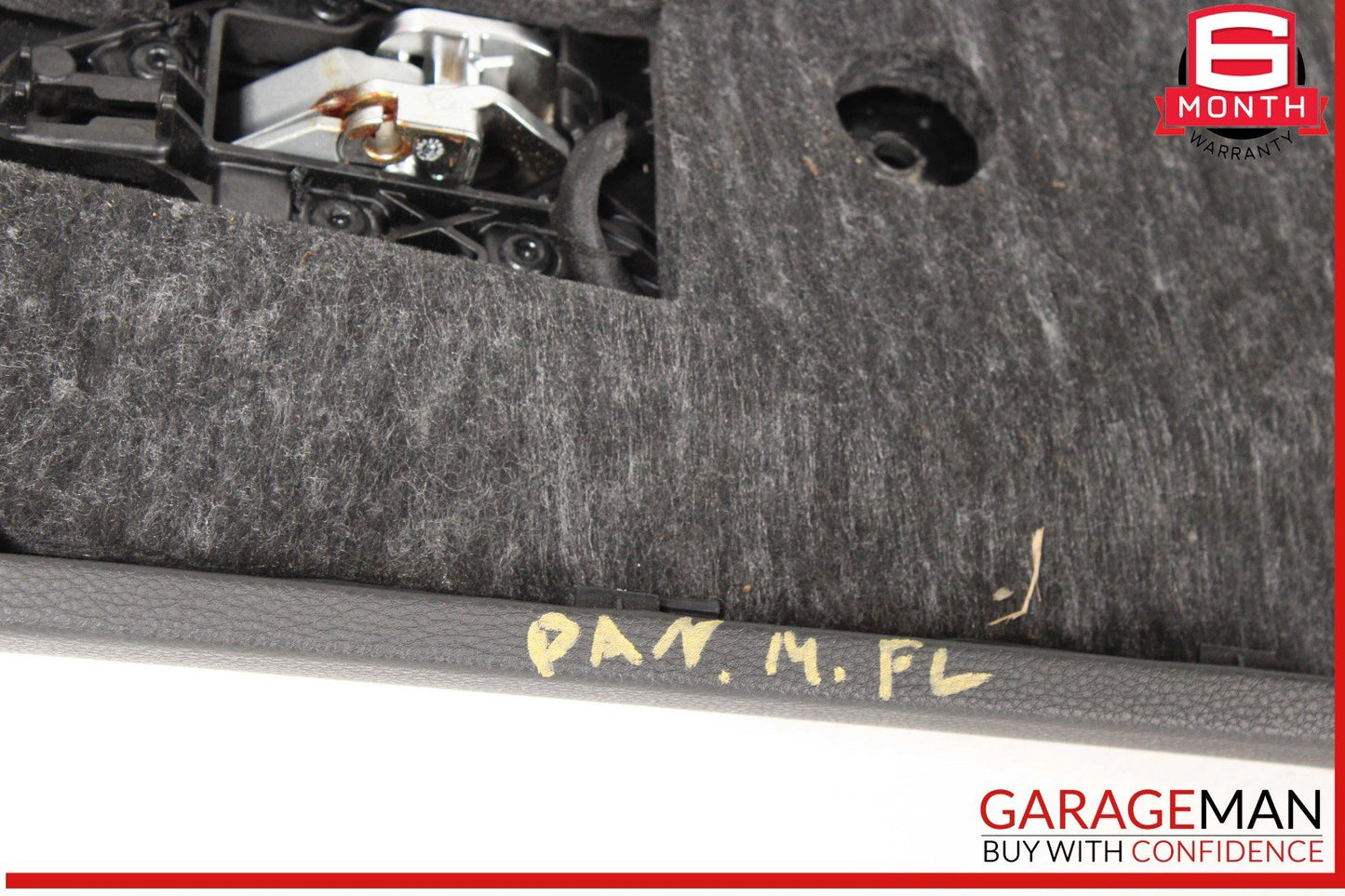 10-16 Porsche Panamera 970 Front Left Interior Door Panel Black OEM