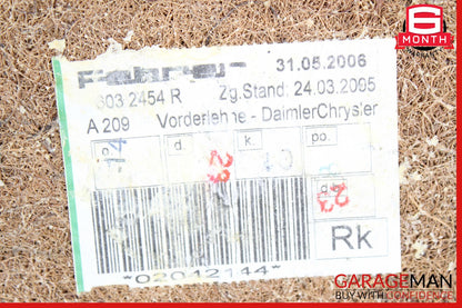03-09 Mercedes W209 CLK550 CLK350 Convertible Upper Top Seat Cushion Right OEM