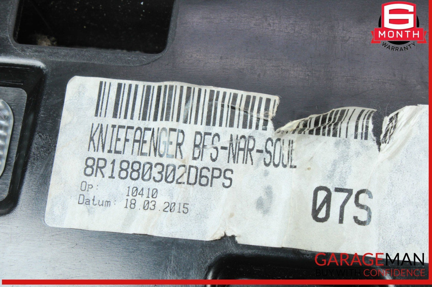 2013-2017 Audi Q5 Front Dash Dashboard Glove Box Storage Compartment 8R1857035F