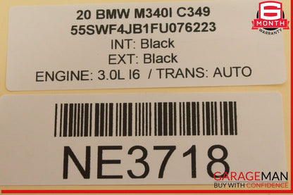 19-24 BMW M340i G20 Steering Column Clockspring Combination Switch 9436667 OEM