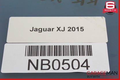 10-19 Jaguar XJ XJR Rear Right Side Door Window Glass AW93F25712AD OEM