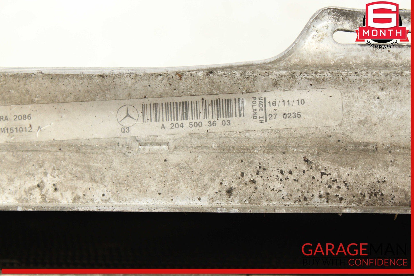 08-17 Mercedes W204 C300 C350 E350 Engine Motor Water Cooling Radiator OEM