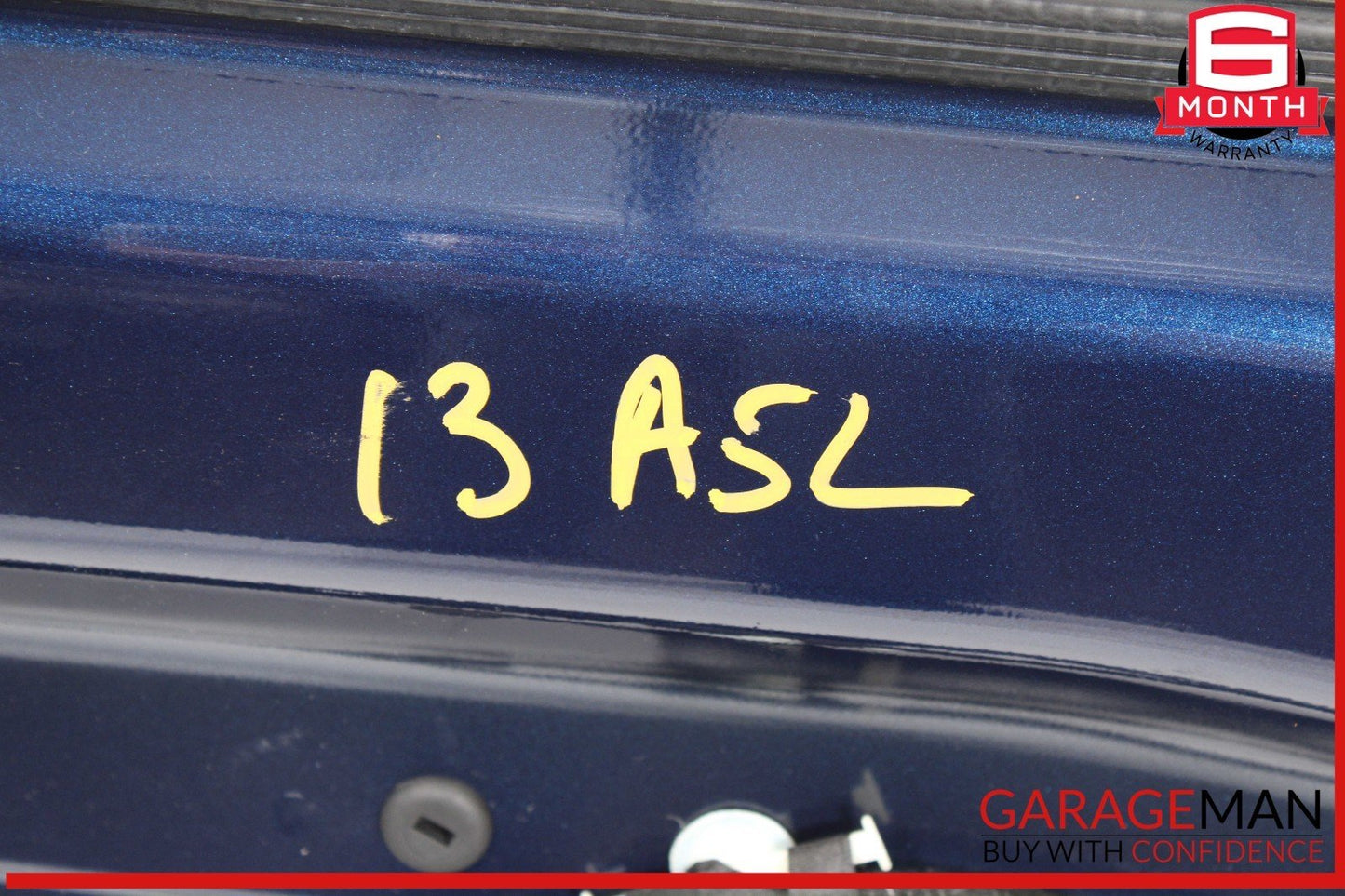 08-17 Audi A5 S5 Front Left Driver Side Door Shell Blue OEM