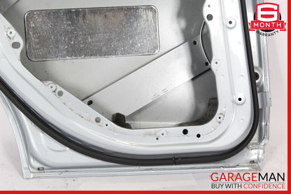 15-21 Mercedes W205 C300 Sedan Rear Left Side Exterior Door Shell Silver OEM