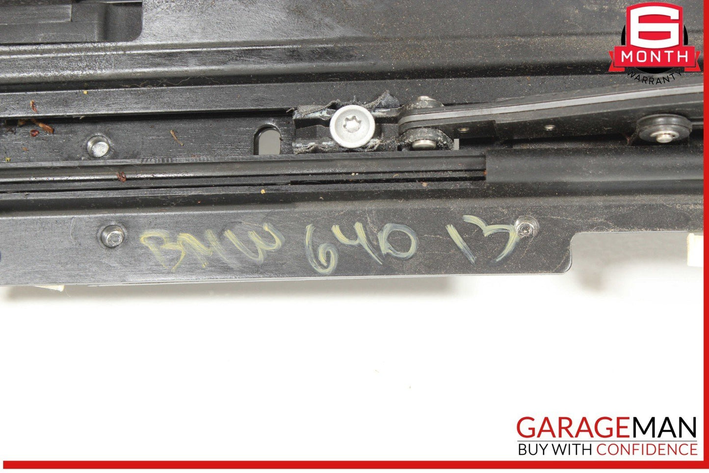 13-19 BMW 640i 650i F06 Panoramic Sunroof Moonroof Sliding Frame Panel Assembly
