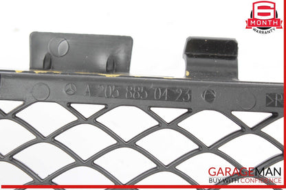 15-18 Mercedes W205 C300 Front Bumper Center Mesh Grille 2058850423 OEM