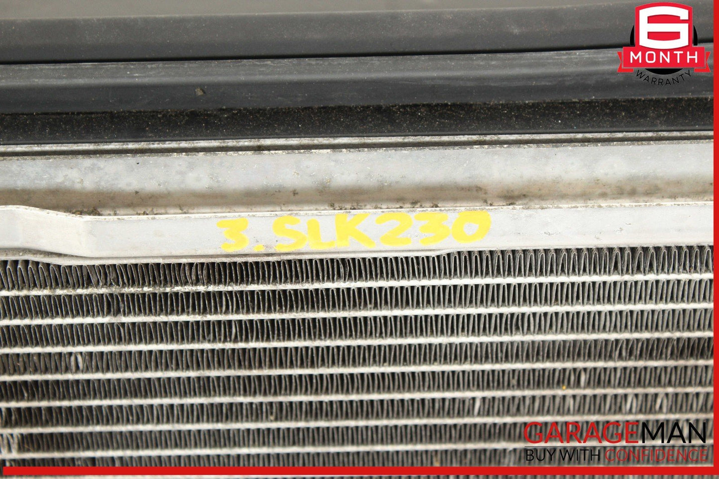 97-04 Mercedes R170 SLK230 C280 Engine Cooling Radiator AC Air A/C Condenser OEM