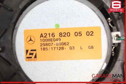 07-14 Mercedes W216 CL550 Rear Right & Left Side Door Tweeter Speaker Set OEM