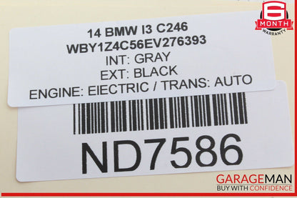 14-21 BMW i3 I01 Hybrid Front Left Side Windshield Wiper Motor 7359449 OEM