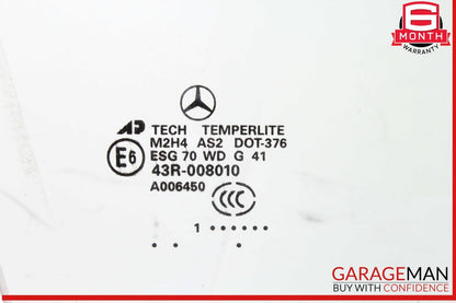 07-12 Mercedes X164 GL450 GL550 Front Right Side Door Window Auto Glass OEM