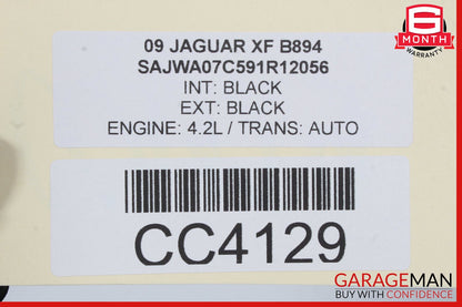 09-11 Jaguar XF Trunk Lid Shell Panel OEM