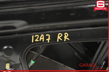 12-18 Audi A7 RS7 S7 Rear Right Passenger Side Door Shell Panel Black OEM